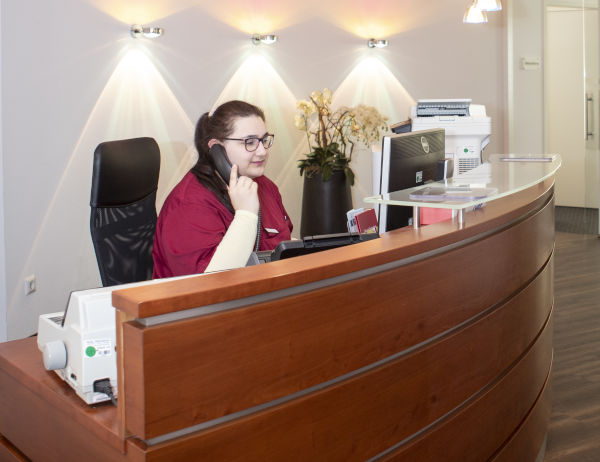 Augenklinik Castrop-Rauxel Rezeption Privatklinik Henrichenburg